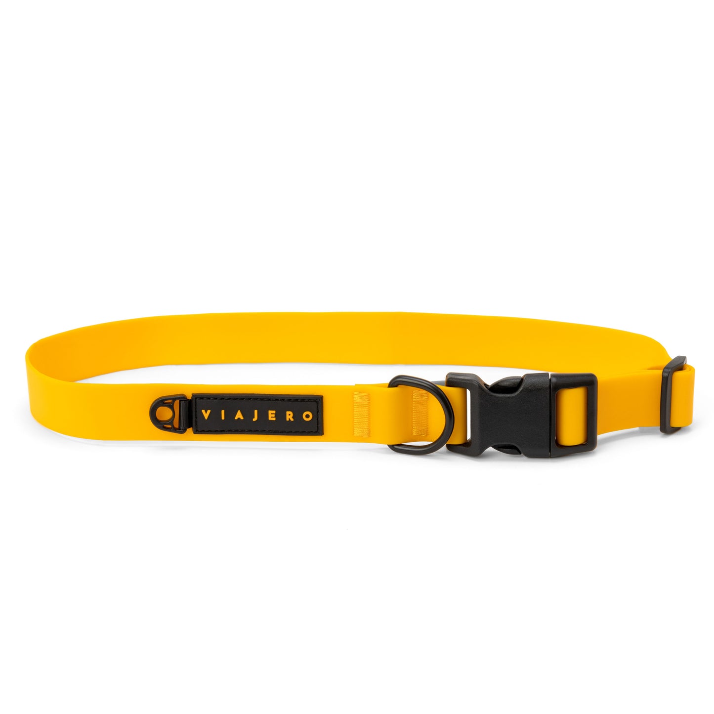 Waterproof Dog Collar: Yellow