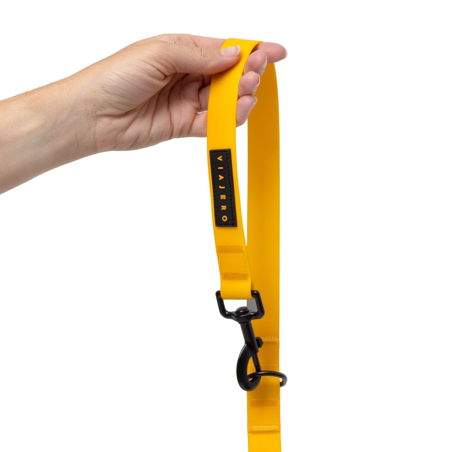 Waterproof leash and collar set: Yellow