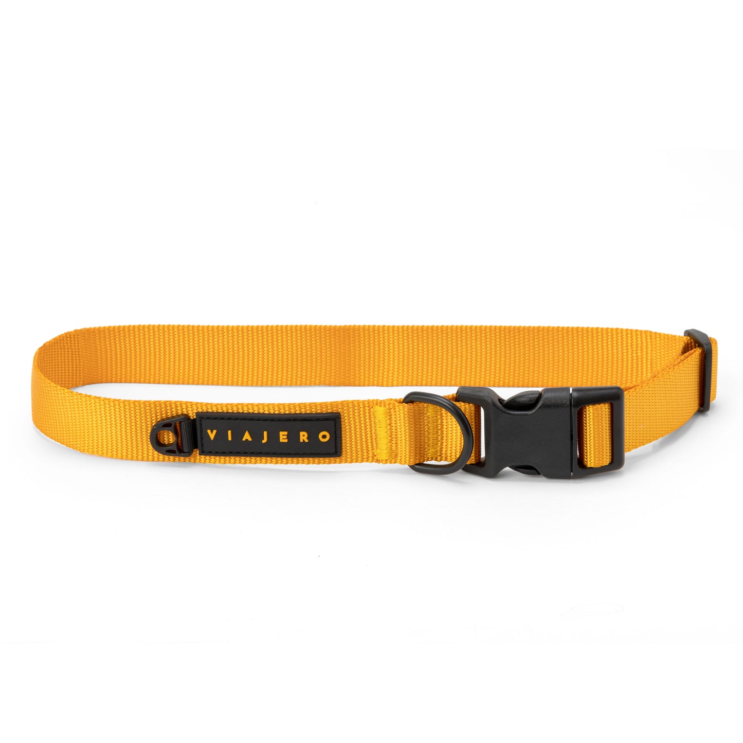 Nylon Dog Collar: Yellow