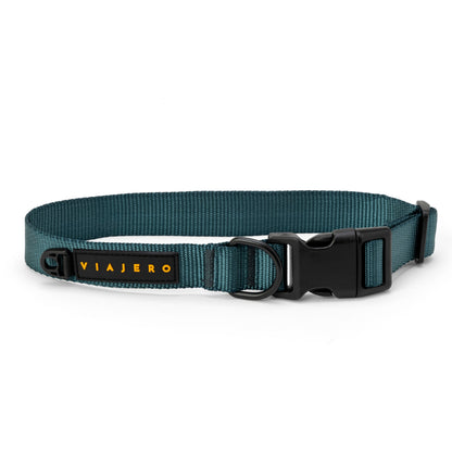 Nylon Dog Collar: Green