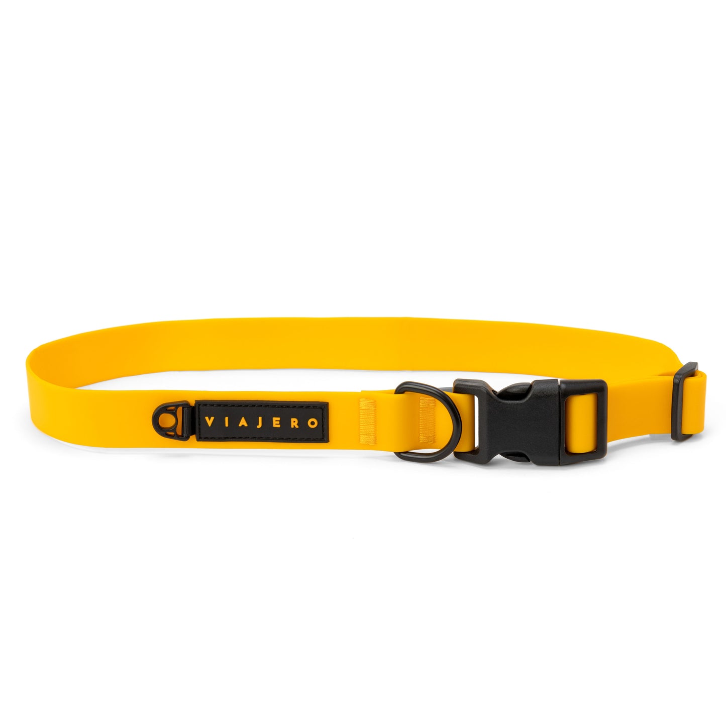 Waterproof Dog Collar: Yellow