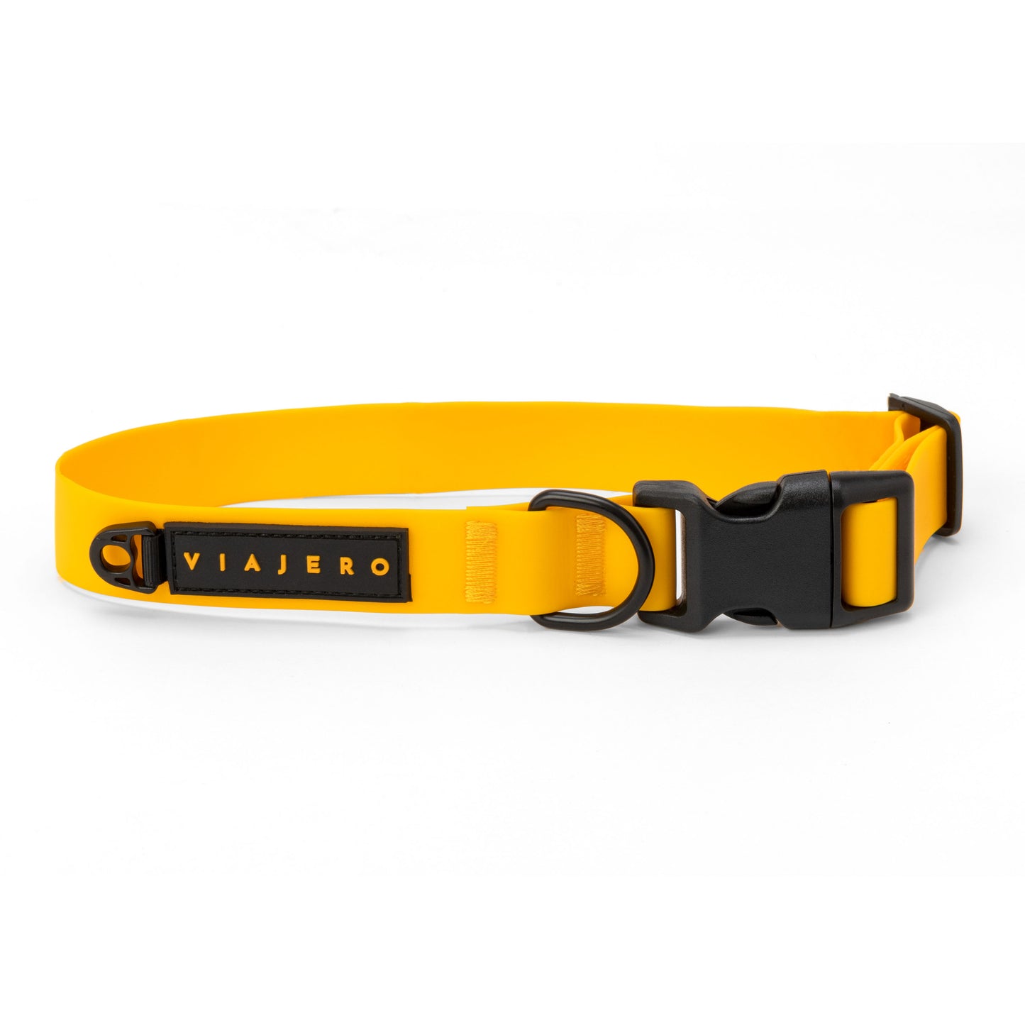 Waterproof Dog Collar: Yellow