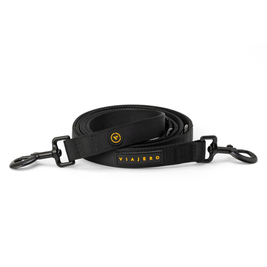 Nylon Dog Leash: Black